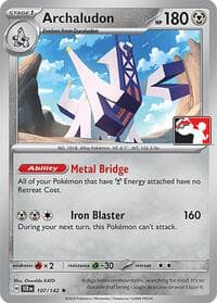 Archaludon — Prize Pack Series Cards 107