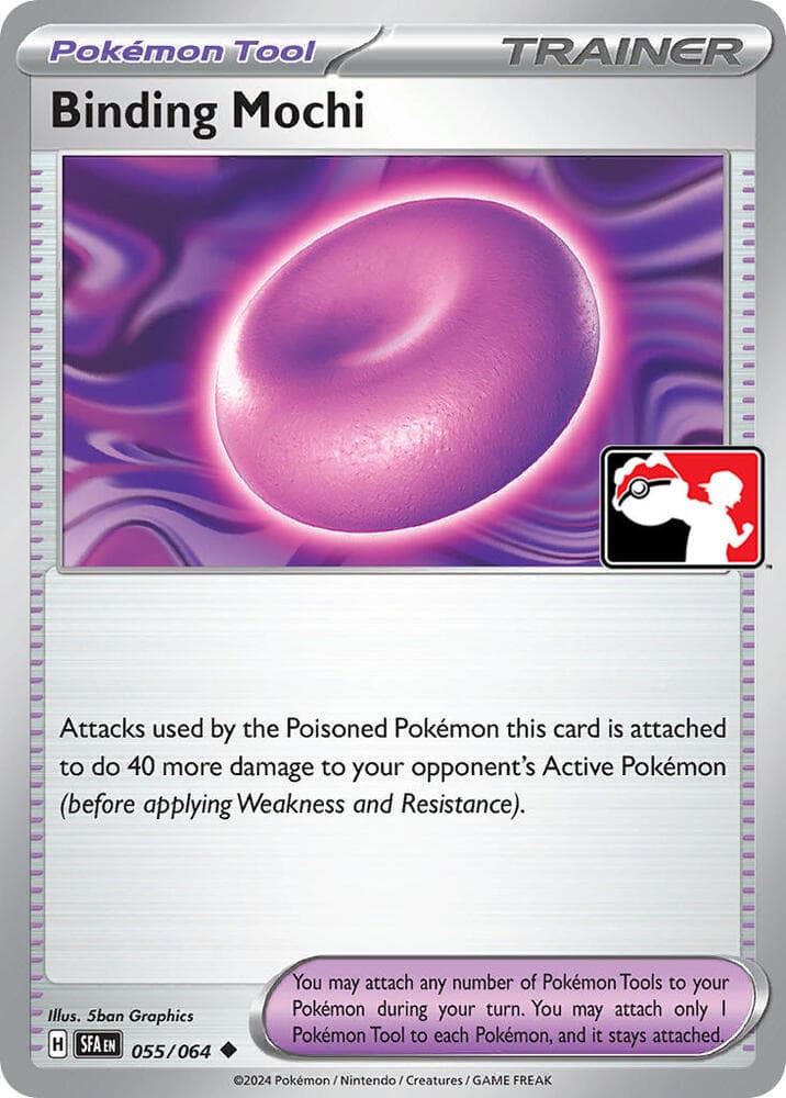 Binding Mochi — Prize Pack Series Cards 55 Pokémon card
