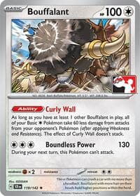 Bouffalant — Prize Pack Series Cards 119