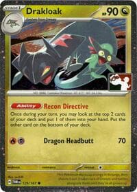 Drakloak - 129/167 (Cosmos Holo) — Prize Pack Series Cards 129