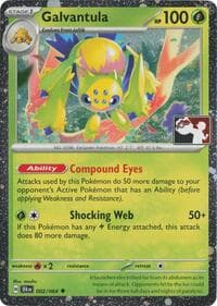 Galvantula - 002/064 (Cosmos Holo) — Prize Pack Series Cards 2