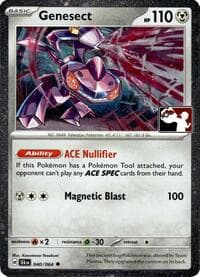 Genesect - 040/064 (Cosmos Holo) — Prize Pack Series Cards 40