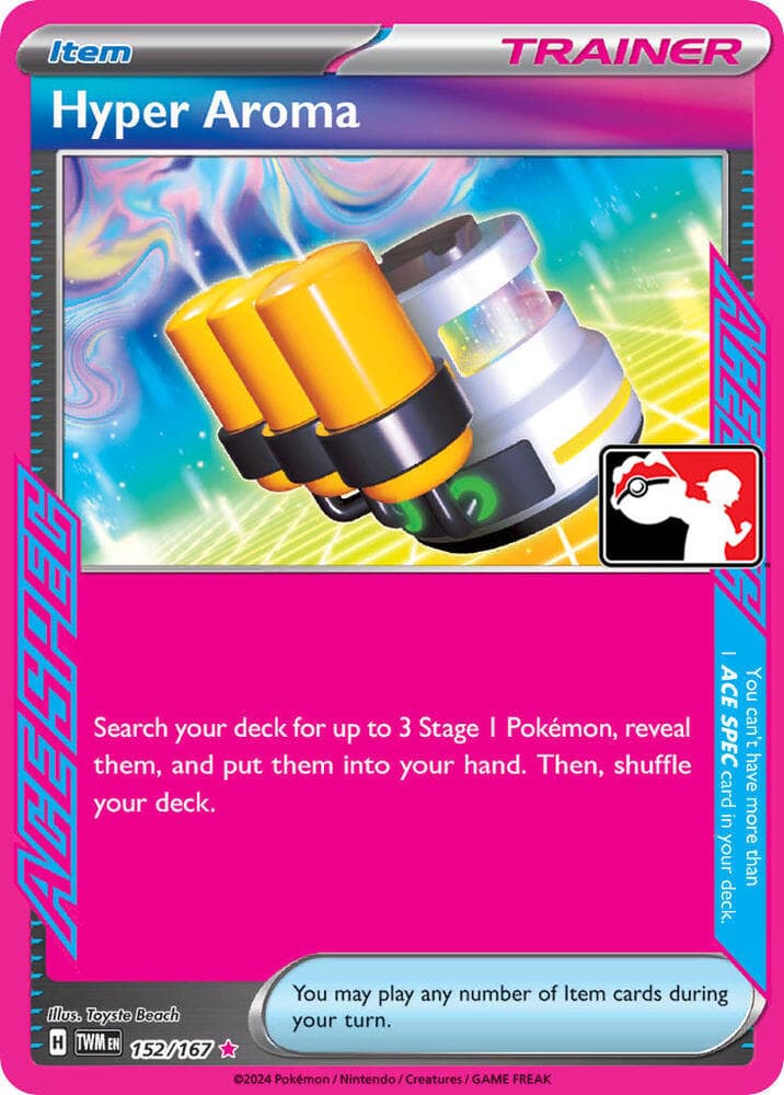 Hyper Aroma — Prize Pack Series Cards 152 Pokémon card