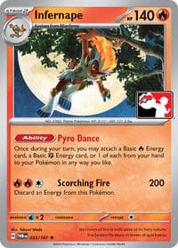 Infernape — Prize Pack Series Cards 33