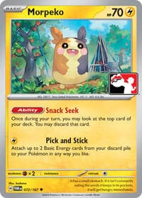 Morpeko - 072-167 — Prize Pack Series Cards 72