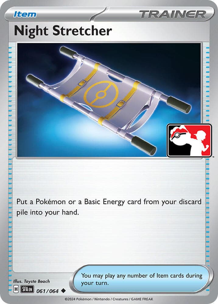Night Stretcher — Prize Pack Series Cards 61 Pokémon card