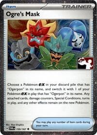 Ogre's Mask - 159/167 (Cosmos Holo) — Prize Pack Series Cards 159