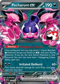 Pecharunt ex — Prize Pack Series Cards 39 Pokémon card