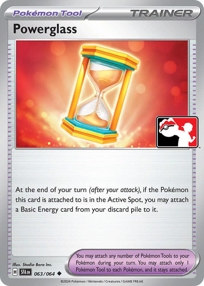 Powerglass — Prize Pack Series Cards 63 Pokémon card