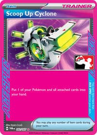 Scoop Up Cyclone — Prize Pack Series Cards 162 Pokémon card