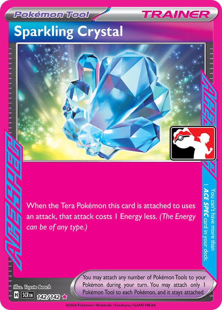 Sparkling Crystal — Prize Pack Series Cards 142 Pokémon card