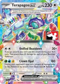 Terapagos ex - 128/142 (Prize Pack Series 6) — Prize Pack Series Cards 128
