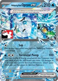 Wellspring Mask Ogerpon ex — Prize Pack Series Cards 64 Pokémon card