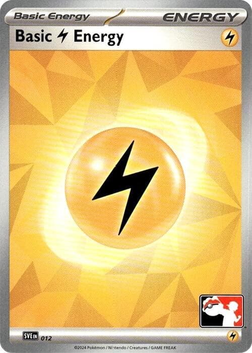 Basic Lightning Energy - 012 — Prize Pack Series Cards 12 Pokémon card