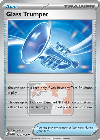 Glass Trumpet — League & Championship Cards 135 Pokémon card