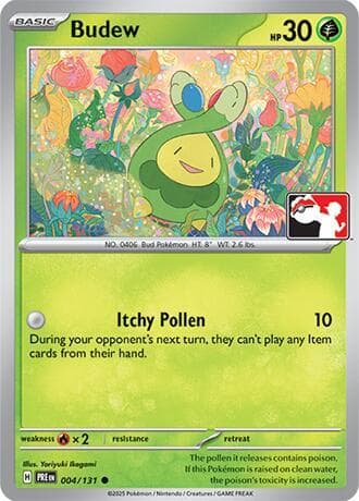 Budew — Prize Pack Series Cards 4 Pokémon card