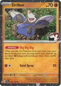 Drilbur - 085/162 (Cosmos Holo) — Prize Pack Series Cards 85