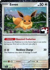 Eevee - 143/191 (Cosmos Holo) — Prize Pack Series Cards 143 Pokémon card