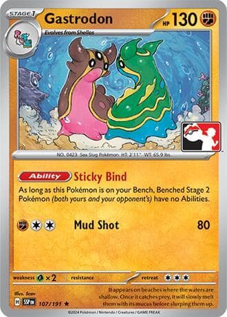 Gastrodon — Prize Pack Series Cards 107 Pokémon card