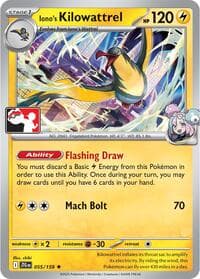 Iono's Kilowattrel — Prize Pack Series Cards 55