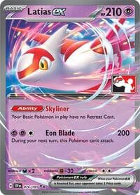 Latias ex — Prize Pack Series Cards 76 Pokémon card