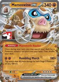 Mamoswine ex — Prize Pack Series Cards 79