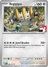 Regigigas — Prize Pack Series Cards 86