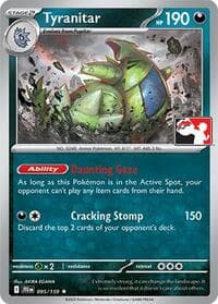 Tyranitar — Prize Pack Series Cards 95
