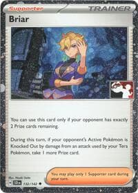 Briar - 132/142 (Cosmos Holo) — Prize Pack Series Cards 132