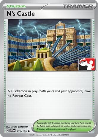N's Castle — Prize Pack Series Cards 152 Pokémon card