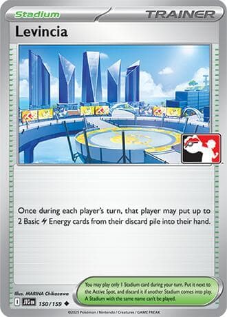 Levincia — Prize Pack Series Cards 150 Pokémon card