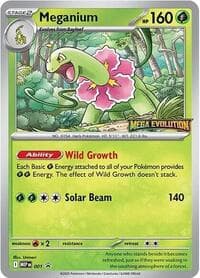 Meganium - 001 — Mega Evolution Promo 1
