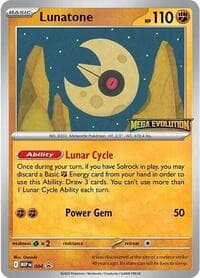 Lunatone - 004 — Mega Evolution Promo 4