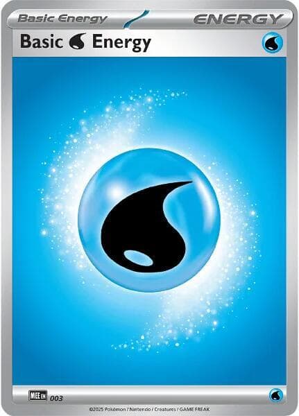 Basic Water Energy - 003 — Mega Evolution Energies 3 Pokémon card