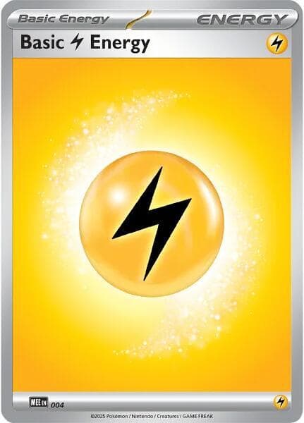 Basic Lightning Energy - 004 — Mega Evolution Energies 4 Pokémon card