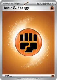 Basic Fighting Energy - 006 — Mega Evolution Energies 6