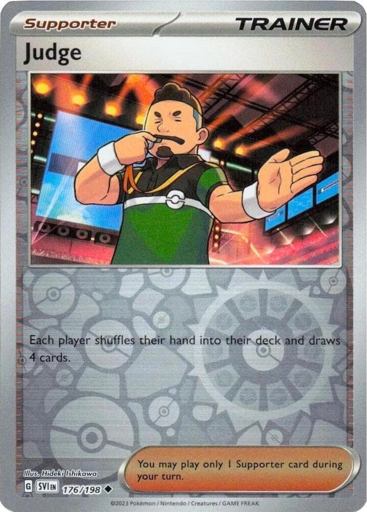 Judge — Professor Program Promos 176 Pokémon card