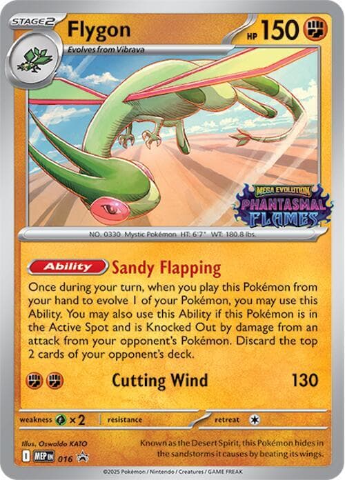 Flygon - 016 — Mega Evolution Promo 16 Pokémon card