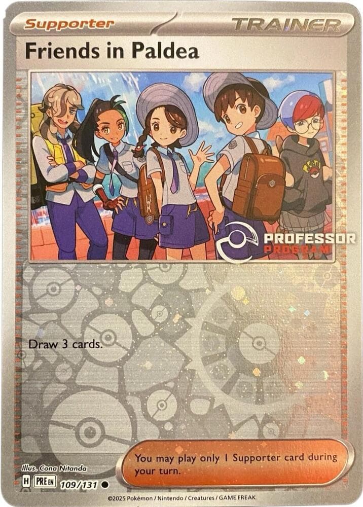 Friends in Paldea — Professor Program Promos 109 Pokémon card