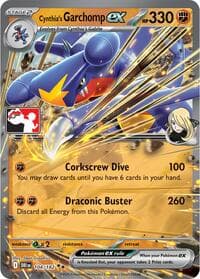 Cynthia's Garchomp ex — Prize Pack Series Cards 104 Pokémon card