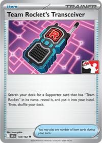 Team Rocket's Transceiver — Prize Pack Series Cards 178