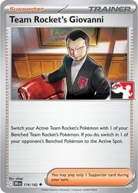 Team Rocket's Giovanni — Prize Pack Series Cards 174