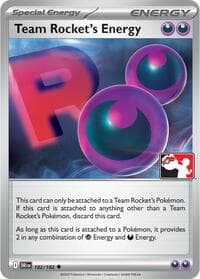 Team Rocket's Energy — Prize Pack Series Cards 182