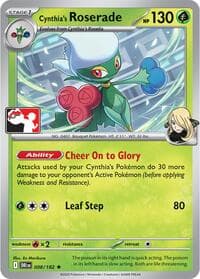Cynthia's Roserade — Prize Pack Series Cards 8