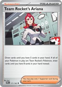 Team Rocket's Ariana — Prize Pack Series Cards 171