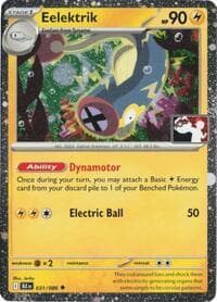 Eelektrik - 031/086 (Cosmos Holo) — Prize Pack Series Cards 31