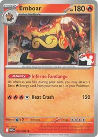 Emboar — Prize Pack Series Cards 13