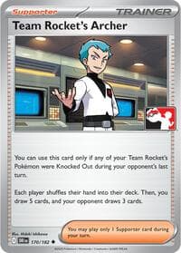Team Rocket's Archer — Prize Pack Series Cards 170