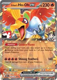 Ethan's Ho-Oh ex — Prize Pack Series Cards 39 Pokémon card