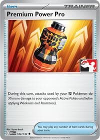 Premium Power Pro — Prize Pack Series Cards 124